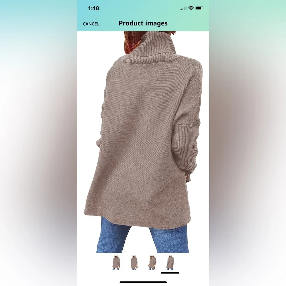 Turtle Neck Sweater - Picture 2 of 3